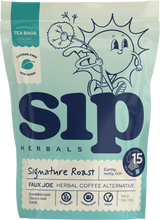Signature Roast Superfood Coffee Alternative Plastic-Free Tea Bags (15 ct)
