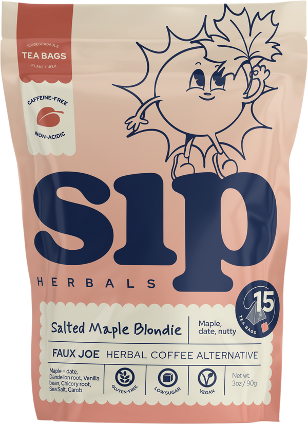 Salted Maple Blondie Coffee Alternative Tea Bags (15 ct)
