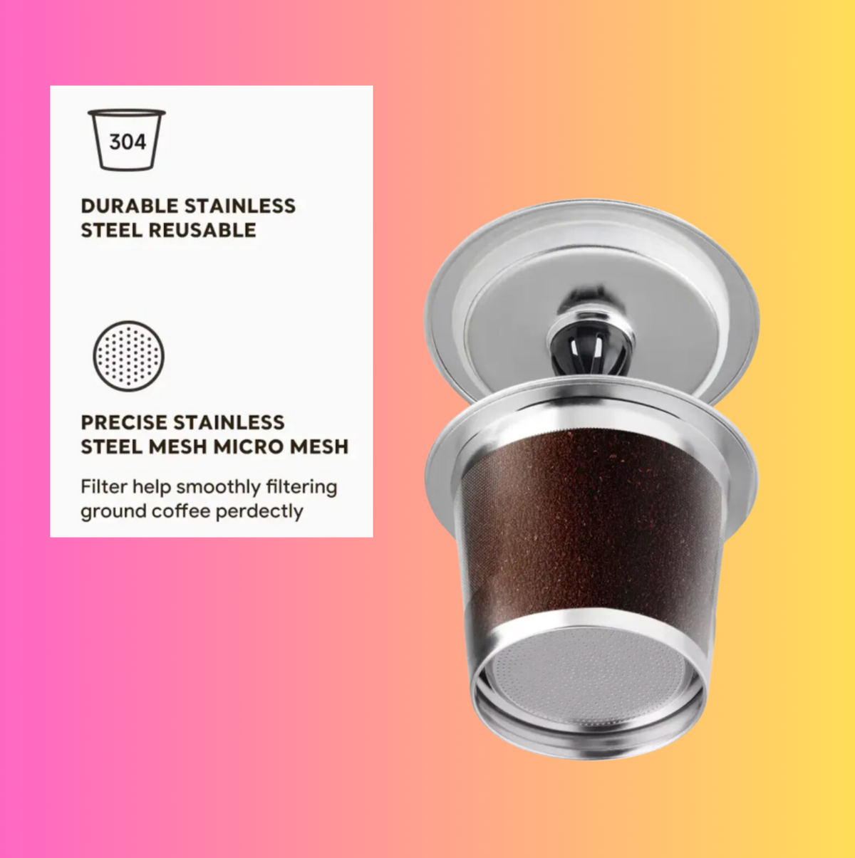 Reusable K-Cup Filter