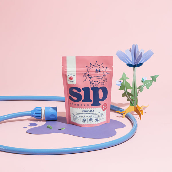 MOCAページ Peppermint Mocha Superfood Coffee Alternative (Loose Leaf), 30