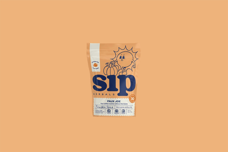 "Pumpkin Spice" Faux Joe Coffee Alternative - 30 Servings - Sip Herbals